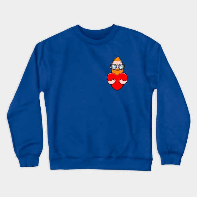 Hot Ginger Daddy Hug Crewneck Sweatshirt by LoveBurty